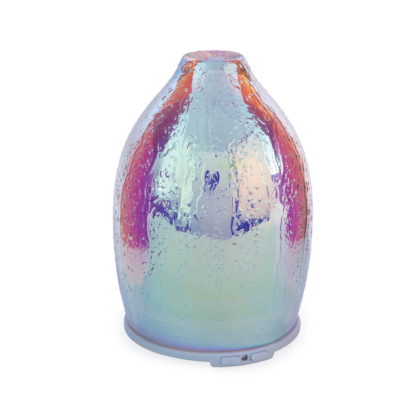 Airome Iridescent Medium Ceramic Diffuser - 100 mL, 8 LED Colors, Auto Shut-Off