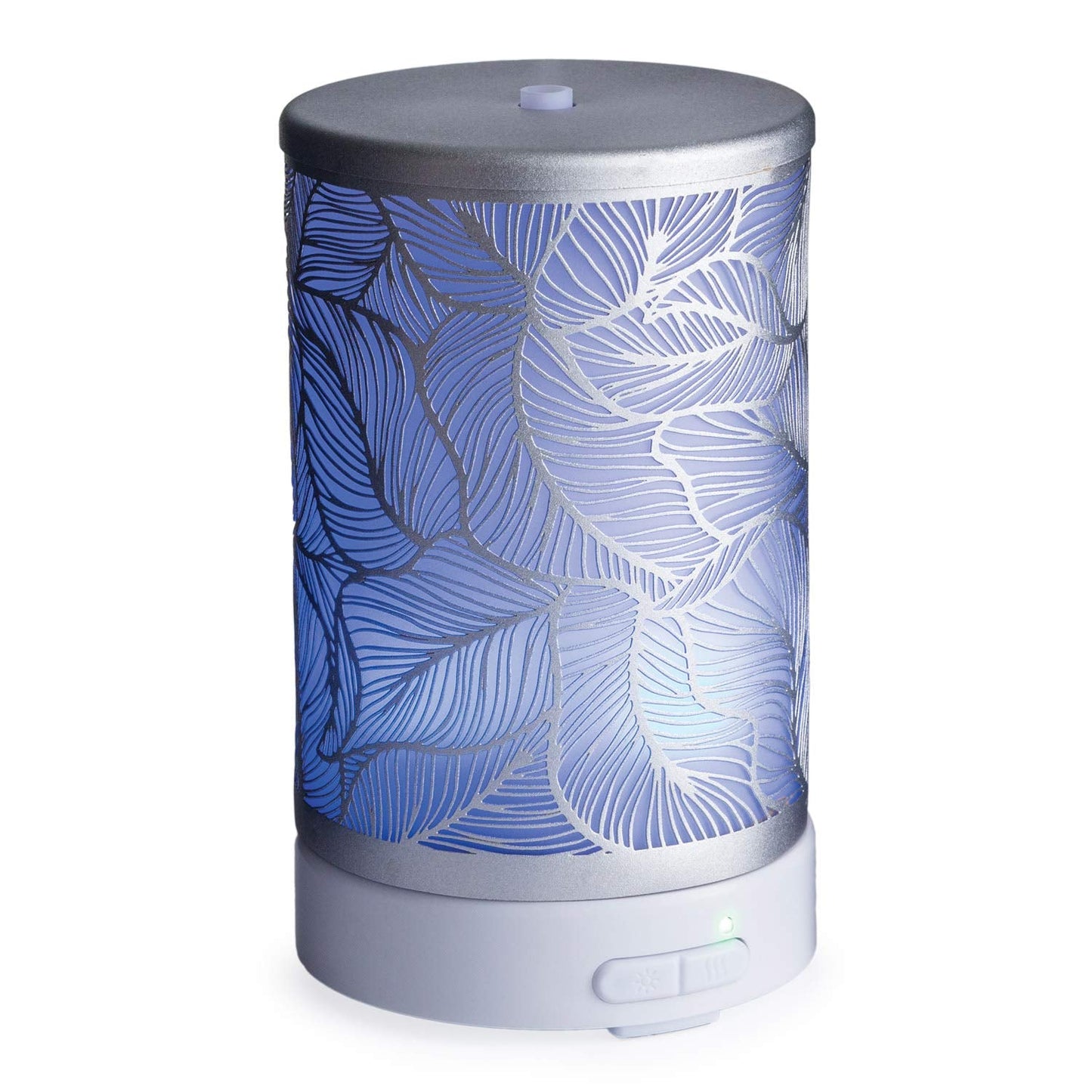 Airome Silverleaf Medium Diffuser | 100 mL Ultrasonic Diffuser with 8 LED Lights