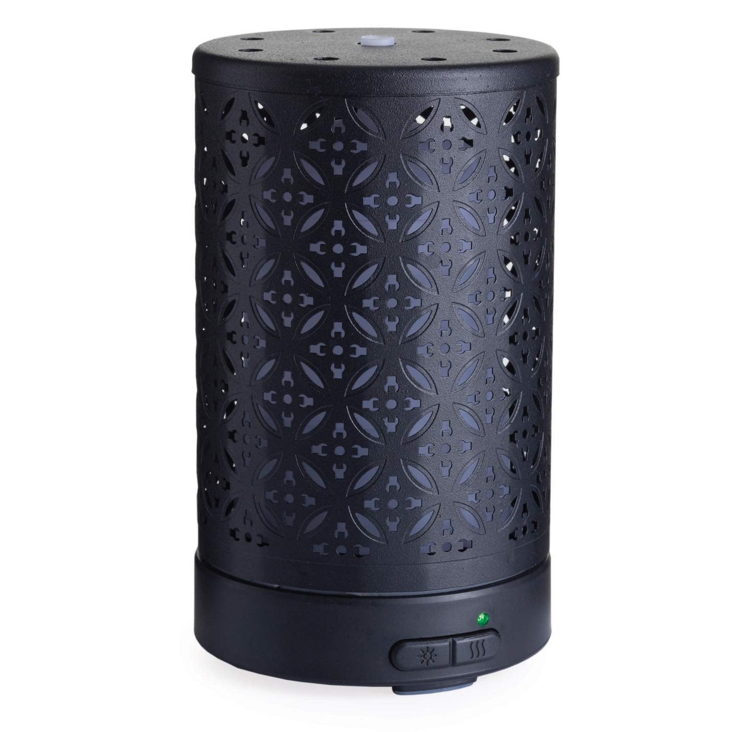 Airome Twilight 100 mL Ultrasonic Diffuser – 8 LED Lights, Auto Shut-Off, Black