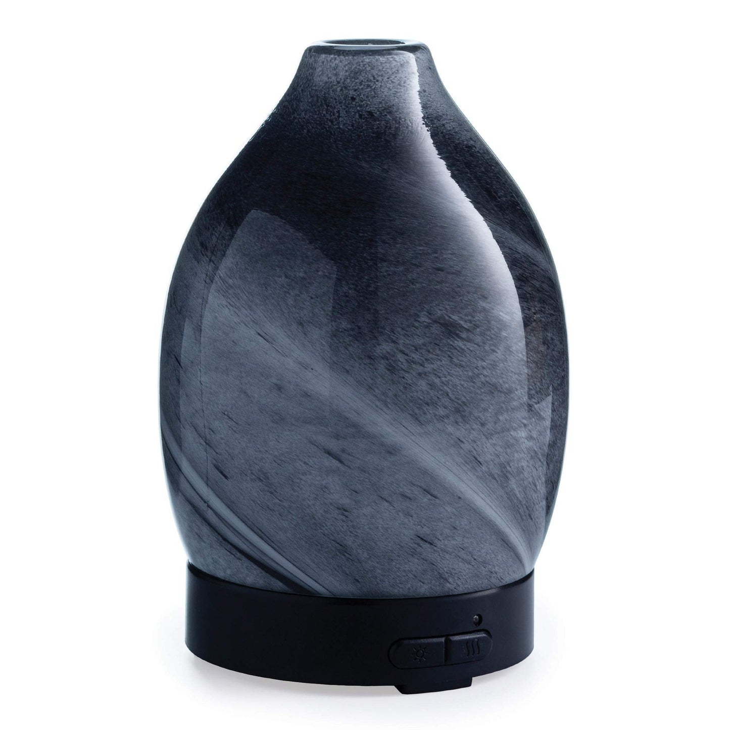 Airome Obsidian Medium Essential Oil Diffuser - 100 mL Ultrasonic Humidifier with 8 LED Lights
