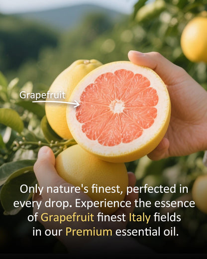 Airoomoil Grapefruit Essential Oil - Pure Citrus Scent for Diffusers & DIY (4 Oz)