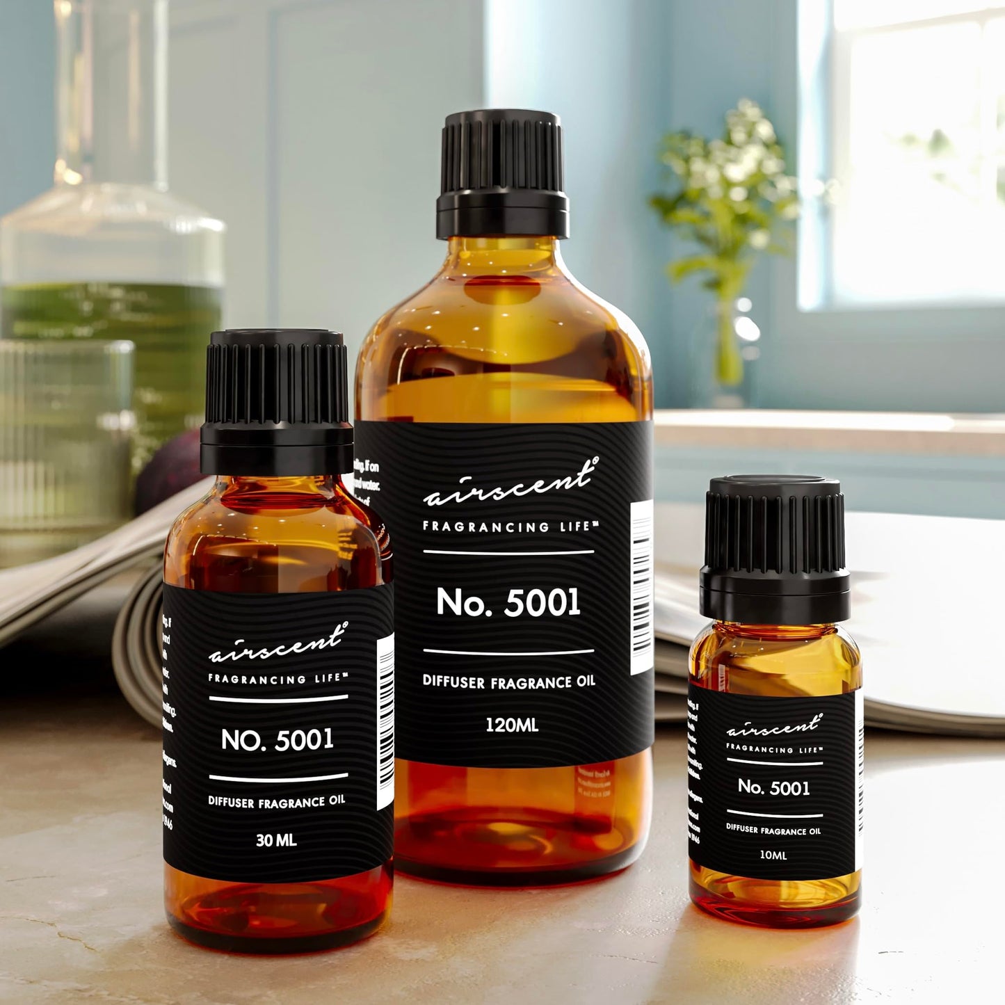 AirScent Baccarat Rouge Inspired Diffuser Oil No. 5001 - 30 mL