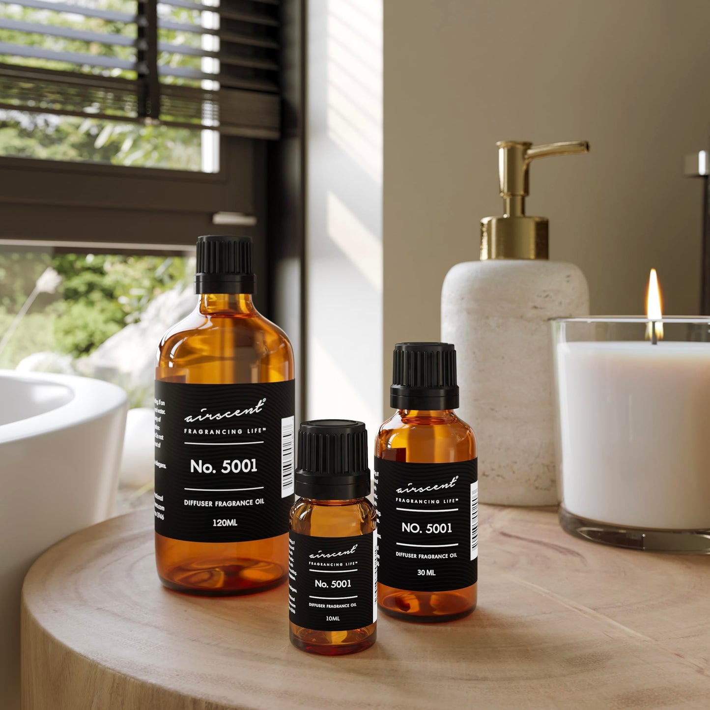 AirScent Baccarat Rouge Inspired Diffuser Oil No. 5001 - 30 mL