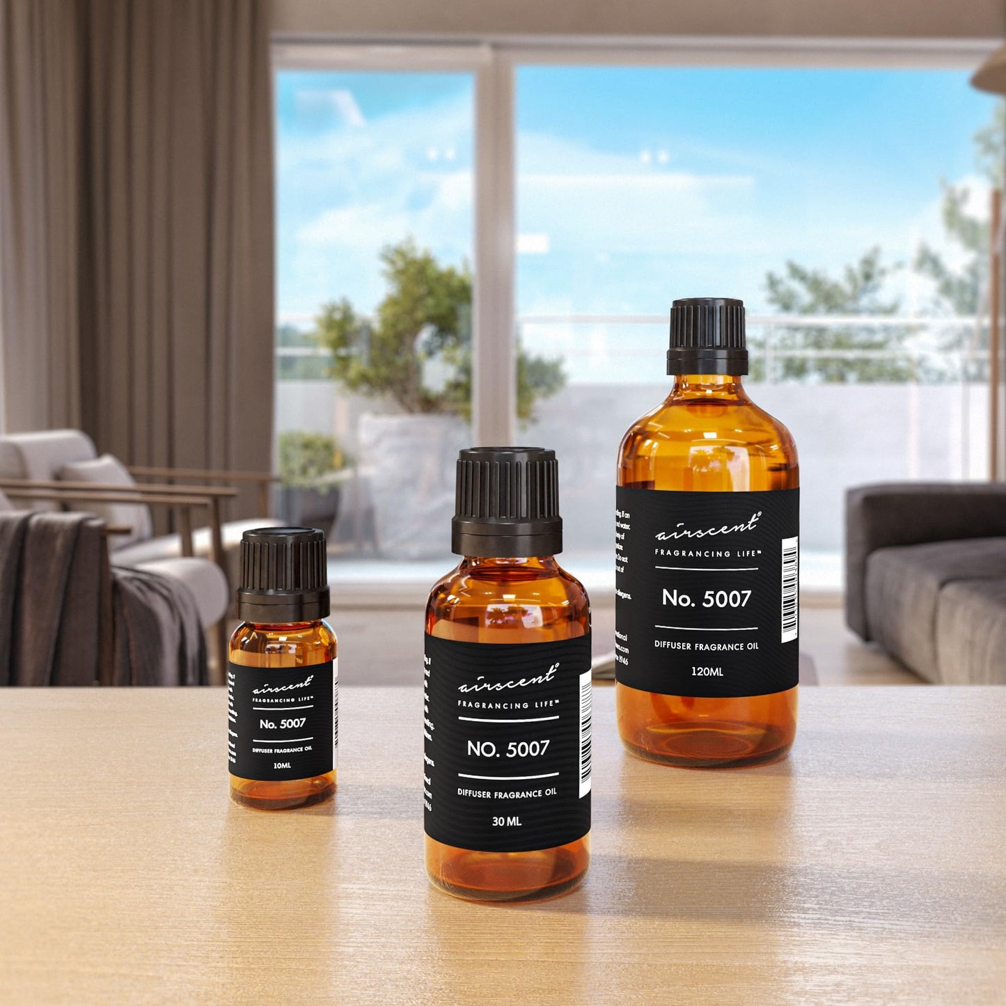 AirScent Diffuser Oil Inspired by TF's Fabulous No. 5007 – Premium Fragrance Oil for Diffusers (120 ml)
