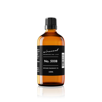 AirScent Diffuser Oil – Tobacco Vanille Inspired Perfume Dupe No. 5008 (120 ml) – Fragrance Oil for Diffusers & Crafting