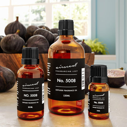 AirScent Diffuser Oil – Tobacco Vanille Inspired Perfume Dupe No. 5008 (120 ml) – Fragrance Oil for Diffusers & Crafting
