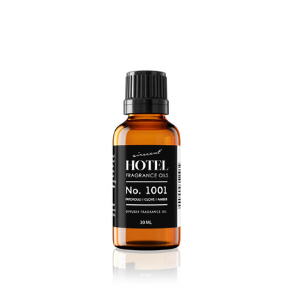 AirScent Hotel Diffuser Oil No. 1001 – Patchouli Clove Amber (30 mL)