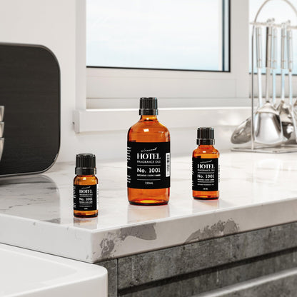 AirScent Hotel Diffuser Oil No. 1001 – Patchouli Clove Amber | Premium Fragrance Oil 120 mL