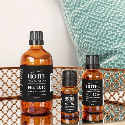 AirScent Hotel Diffuser Oil No.1016 – Hotel Scent Dupe, Caraway Desert Rose & Oud (120 mL)