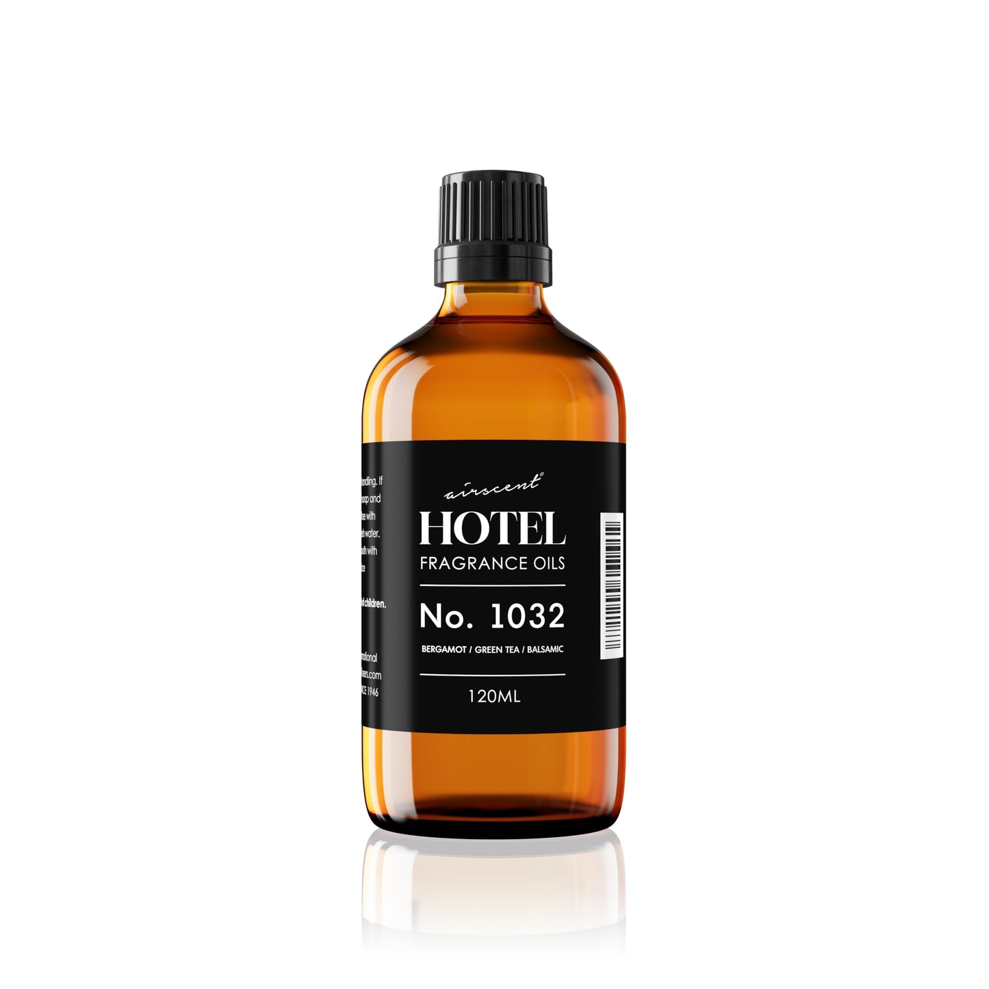AirScent Hotel Diffuser Oil No. 1032 – Bergamot Green Tea, Hotel Scent Dupe | 120 mL Glass Bottle