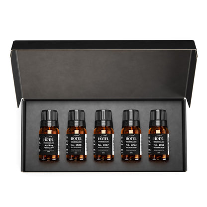 AirScent Hotel Diffuser Oil Gift Set – My Way, The Beach Villas & Luxury Hotel Scents (10 mL)