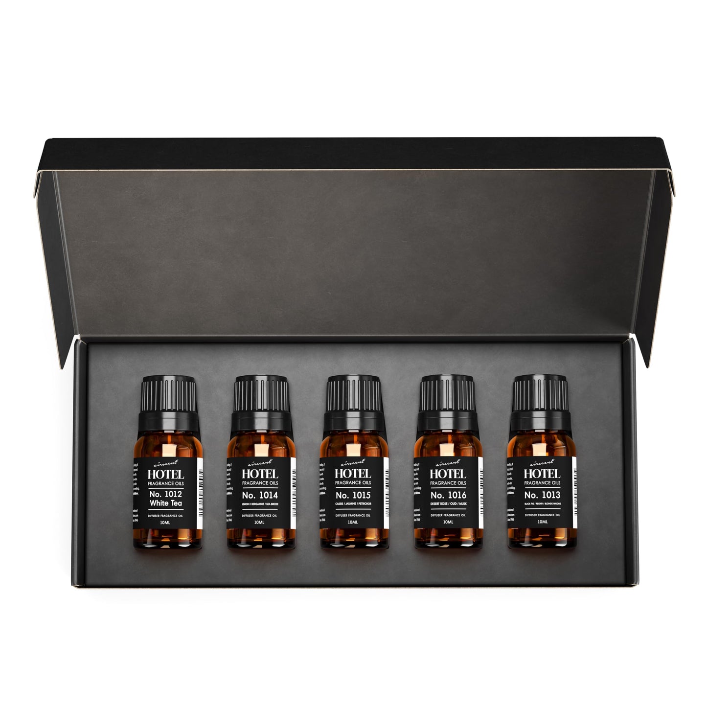 AirScent Hotel Diffuser Oil Gift Set – 5-Star Hotel Scents (10 mL)
