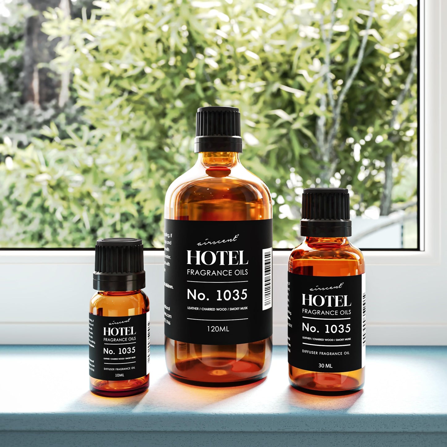 AirScent No. 1035 Cade 26 Santal Blend Diffuser Oil – 30 mL Glass Bottle