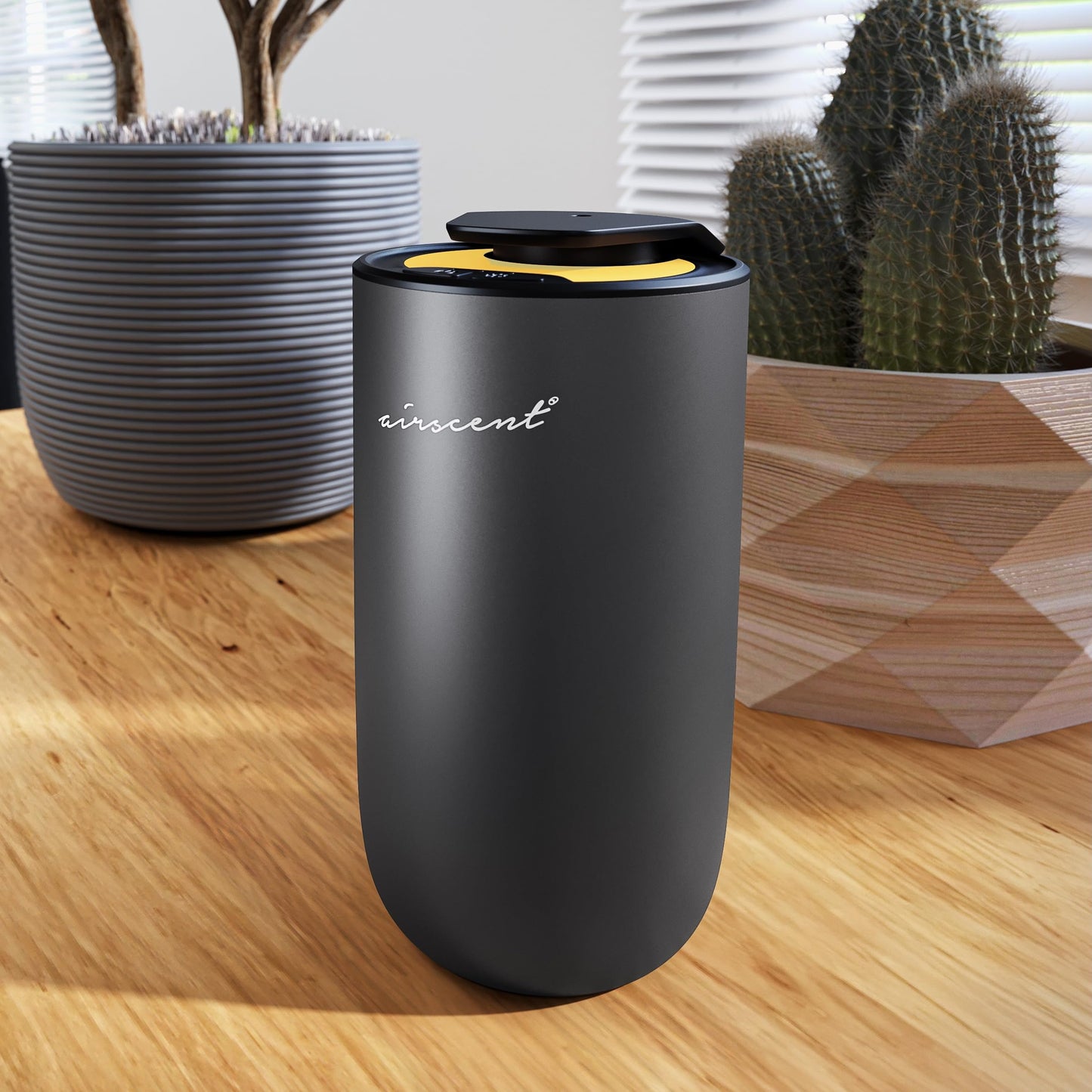AirScent Mini Waterless Diffuser - Titanium Black (15 mL)