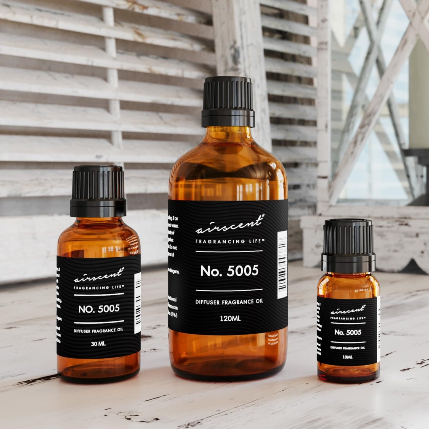 AirScent Oud Wood Diffuser Oil No. 5005 – Perfume Dupe, 10 ml