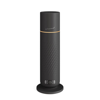 AirScent Waterless Diffuser 4.05 Oz (Black) – No Water Needed, Quiet Night Light