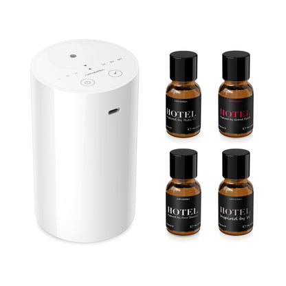 Airversa AN8 Waterless Diffuser Starter Kit – 4x 10mL Fragrance Oils