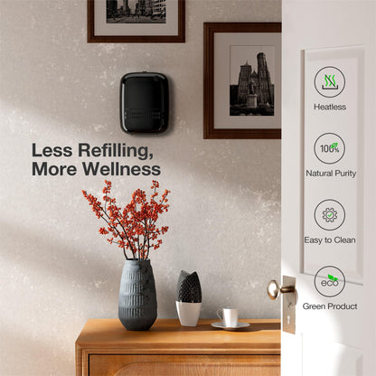 Airversa Smart Scent Air Machine ANW-Black - 400 mL Waterless Diffuser for Large Rooms (Up to 2000 sq ft)