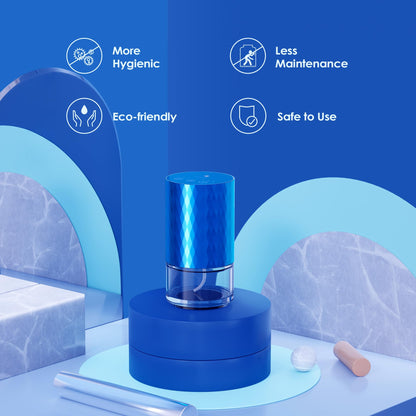 Airversa Waterless Diffuser AN5 Blue - 100ml Battery-Operated Aromatherapy Nebulizer