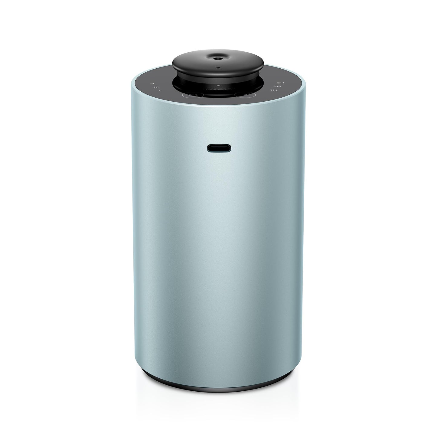 Airversa Waterless Essential Oil Diffuser - ANX Premium Metal Mint, 3 Timer Settings, 3 Mist Levels, USB-C