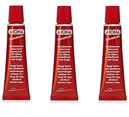 Ajona Stomaticum Toothpaste 25ml – Pack of 3