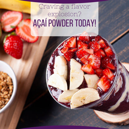 AKI Acai Powder - Non-GMO, Vegan, Gluten Free | 150g Smoothie Powder