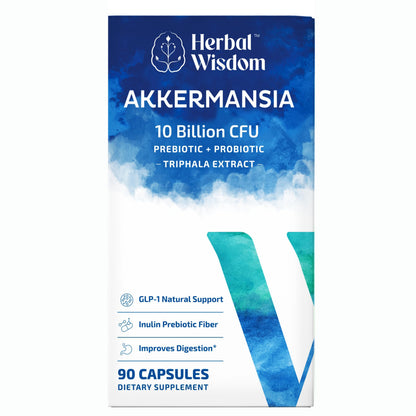 Akkermansia Muciniphila Probiotic + Triphala – 10B CFU | 3 Month Supply