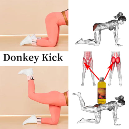 West African Akpi Seeds HIPS Massage Oil for Comfortable Movement