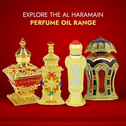 Al Haramain Tanasuk Amber Vanilla Attar Oil – Unisex Arabic Perfume