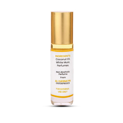 AL-HASNAYN Coconut Fragrance Oil Roll-On Perfume 6ML 0.20 fl oz | Rollerball perfume | Alcohol free | Long Lasting | Gifts for men women