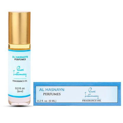 AL-HASNAYN Pure Intimacy Fragrance Oil Roll-On 6ML | Alcohol-Free Long-Lasting Rollerball Perfume