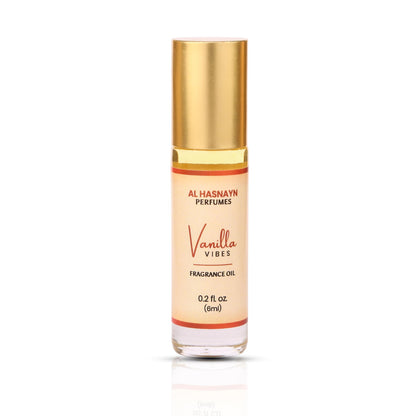 AL-HASNAYN Vanilla Vibes Roll-On Perfume – 6ML Alcohol-Free, Long-Lasting