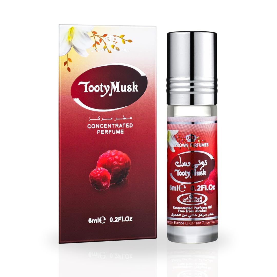 Al-Rehab Tooty Musk Premium Arabian Perfume Oil - 6ml | Long-Lasting Fruity Floral