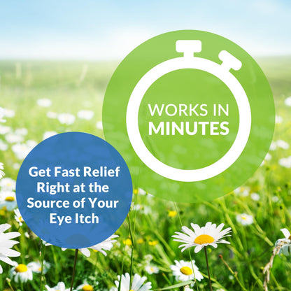 Alaway Antihistamine Eye Drops – Fast-Acting Itch Relief Up to 12 Hours (0.34 fl oz)