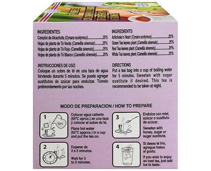 Alcachovida Artichoke Tea – 30 Bags Box | Weight Support & Antioxidants
