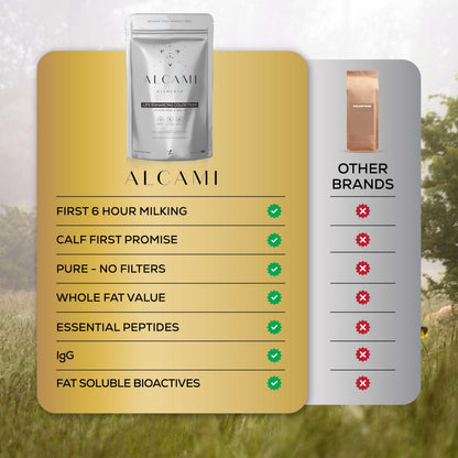 Alcami Elements New Zealand Grass-Fed Colostrum Powder – Immune Support & Gut Health