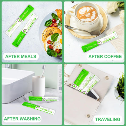 Mouthwash Travel Pack – 30 Packets, Alcohol-Free, TSA Approved, Mint 11ml Each