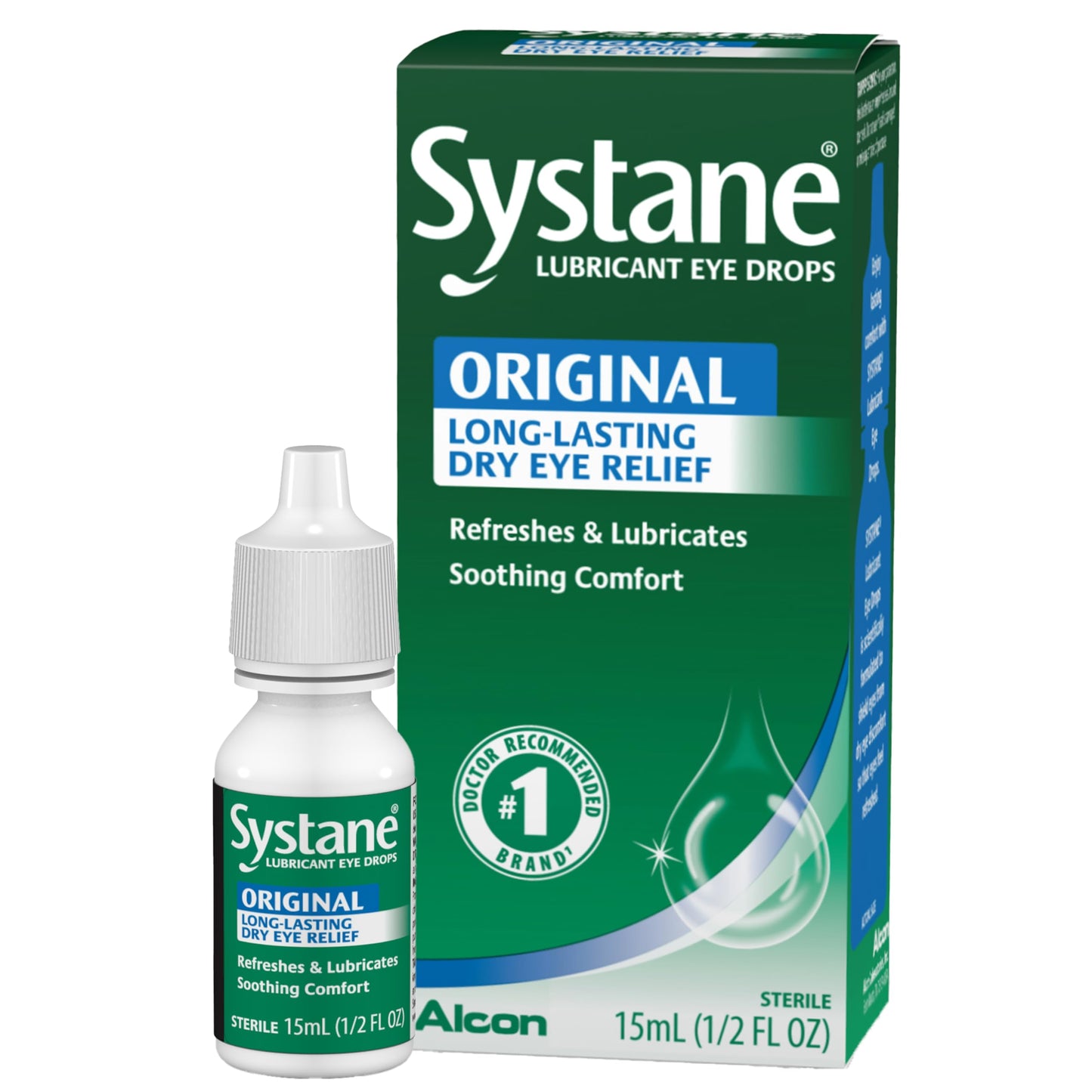 Systane Long Lasting Lubricant Eye Drops – 0.5 Fl Oz | Alcon