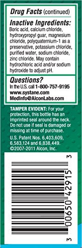 Systane Long Lasting Lubricant Eye Drops – 0.5 Fl Oz | Alcon