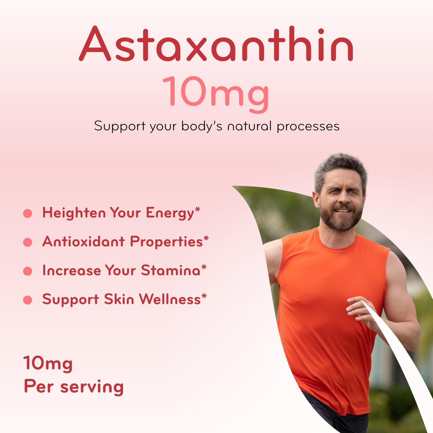 Algae Based Astaxanthin 10mg – Rapid Release, Non-GMO | 6-Month Supply