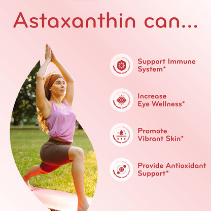 Algae Based Astaxanthin 10mg – Rapid Release, Non-GMO | 6-Month Supply
