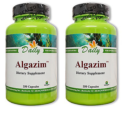 Daily Manufacturing Algazim 250 Capsules – 2 Pack (500 Total)