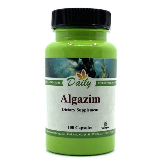 Algazim™ Daily Manufacturing – Iodine & Ascophyllum Nodosum from Norwegian Kelp | 100 Vegetarian Capsules BritishVita | Premium UK Vitamins & Wellness Supplements