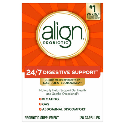 Align Probiotic 24/7 Digestive Support – Probiotics for Digestive Health (28 Caps)