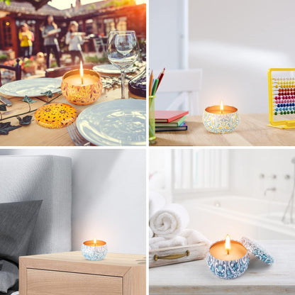 Alikiai Scented Candles for Women – 12 Pack Soy Wax Gift Set