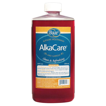 AlkaCare Mouthwash & Gargle, 16 Oz – Alkalizing, Gentle, Low Alcohol