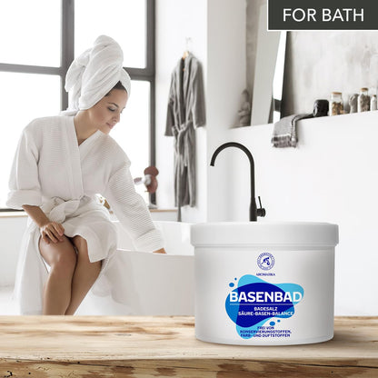 Alkaline Bath 500g - Mineral Bath Salts for Detox and Relaxation