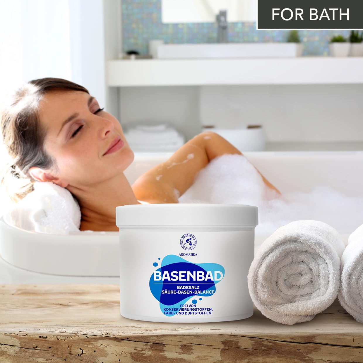 Alkaline Bath 500g - Mineral Bath Salts for Detox and Relaxation