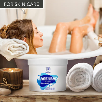 Alkaline Bath 500g - Mineral Bath Salts for Detox and Relaxation