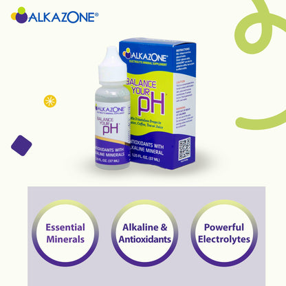 ALKAZONE Balance Your pH – Antioxidant Alkaline Mineral Booster (2 Packs)